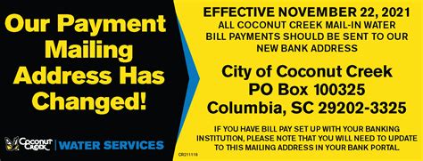 city of coconut creek website|city of coconut creek water pay bill.